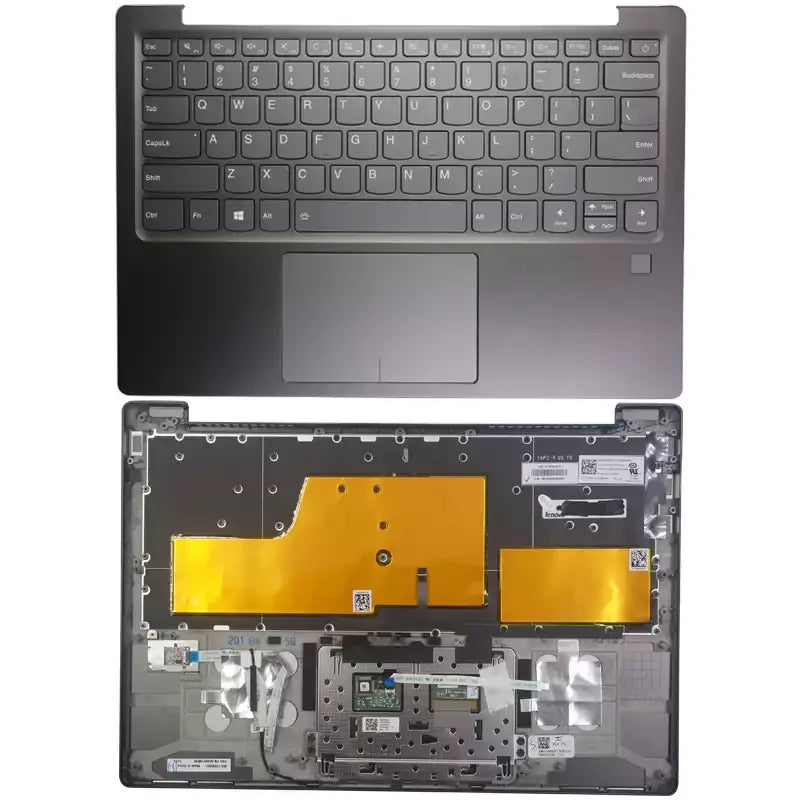 Upper case keyboard for Lenovo ideapad 720S-13 720S-13IKB 720S-13ARR topcase palmrest C shell keyboard cover touchpad assembly Lenovo laptop repair parts