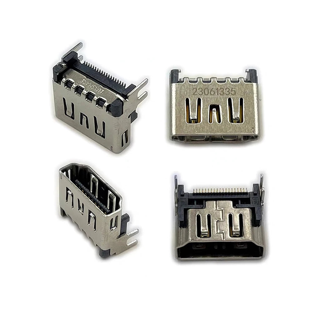 5PCS For PS3 PS4 Slim Pro PS5 HDMI-compatible Jack Port For Xbox One Series X/S Xbox360 HDMI-Compatible Interface Connector Game console repair parts