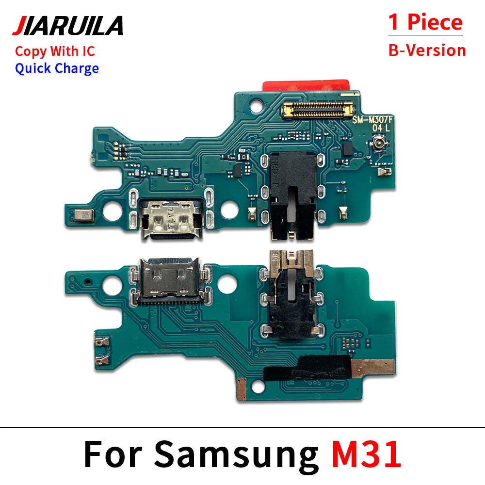 USB Charging Board Port Dock Charger Connector Flex Cable For Samsung M11 M12 M13 M21 M21s M31 M31s M22 M32 M23 M33 M53 4G 5G Samsung phone repair parts