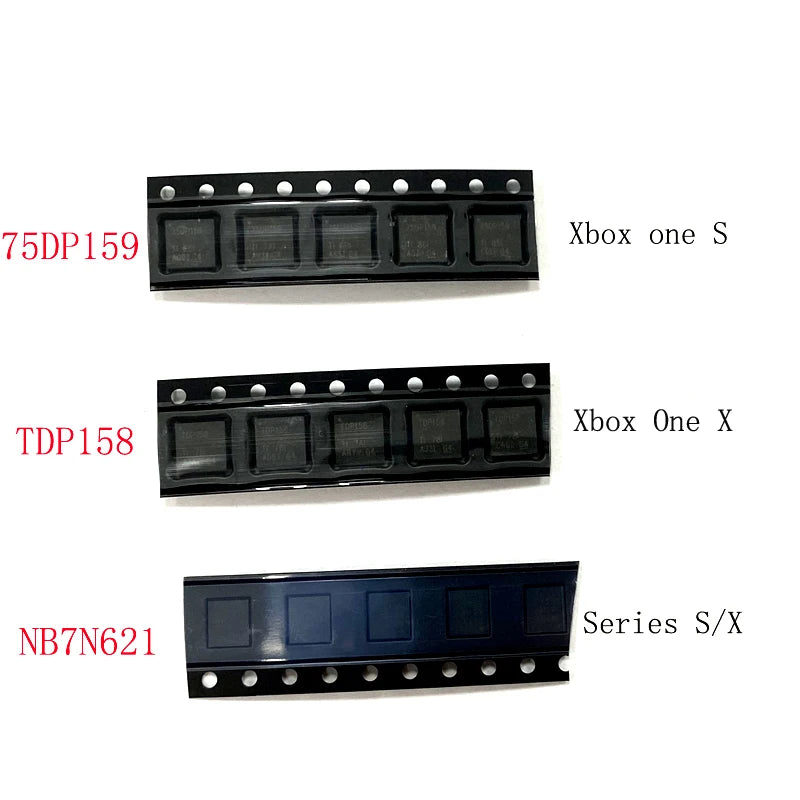 10PCS For Xbox Series X S XSS XSX HDMI-Compatible Port Socket Interface Connector For XBOX ONE Slim S X 75DP159 TDP158 IC Chip  Game console repair parts