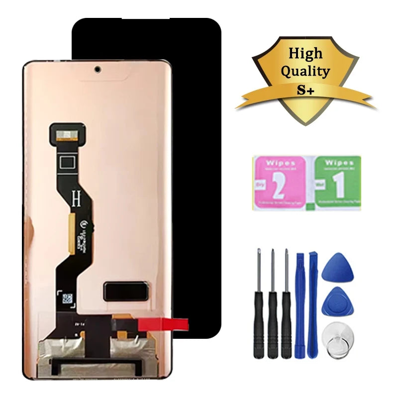 6.7'' AMOLED For Motorola Moto Edge 50 Edge50 LCD XT2407-1 Display Touch Screen Digitizer Assembly With Fingerprint Motorola phone repair parts