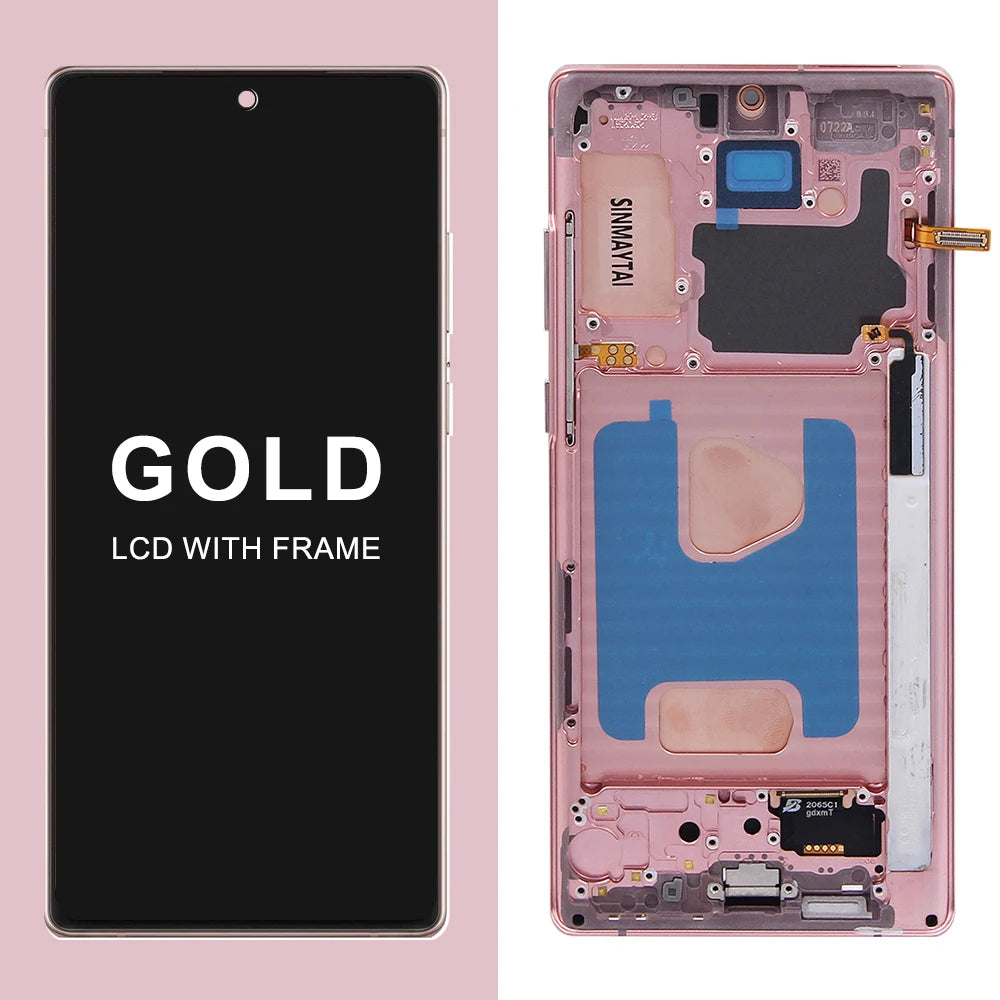 LCD For Samsung Galaxy Note20 N980F N980F/DS Lcd Display Digital Touch Screen for Samsung Galaxy Note 20 LCD Screen Assembly Samsung phone repair parts