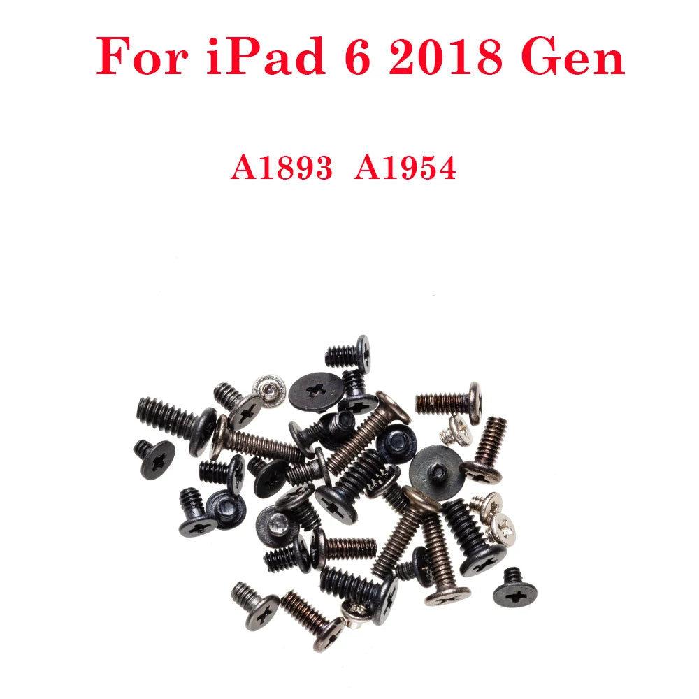 Inner Accessories Bottom Bolt Full Screw Set For iPad 2 3 4 5 6 7 8 9 10 5th 6th 7th 8th 9th 2017 2018 2019 2020 2021 Air 1 2 iPad tablet repair parts