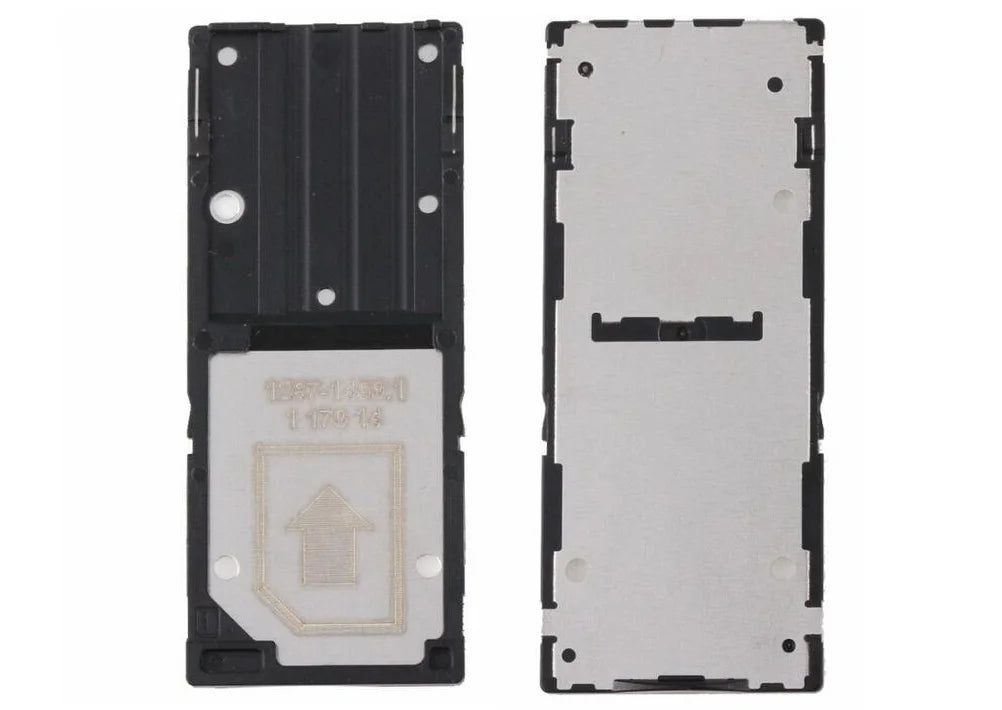 Genuine single & Daul Sim Card Tray Holder for Sony xperia C3 S55T S55U Sim Card Slot Tray for Sony C3 sim card reader holder Sony phone repair parts