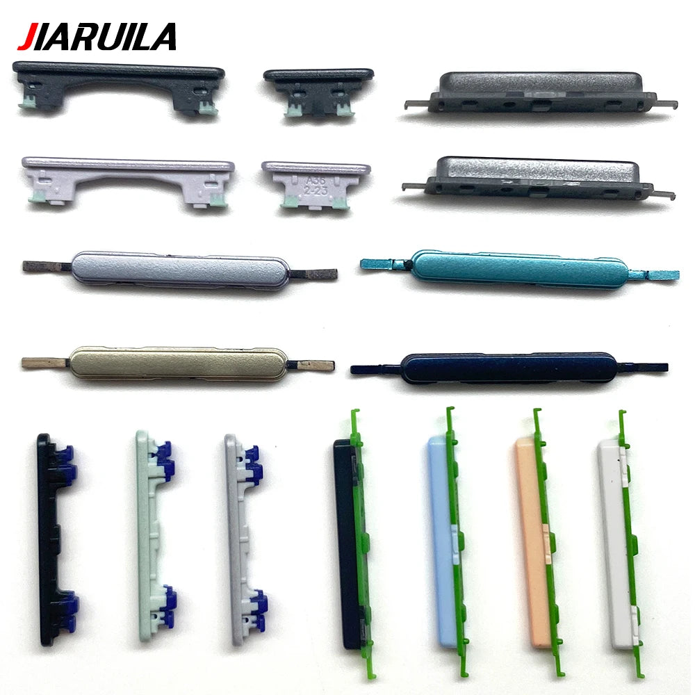 10Pcs, Volume Power Button Side Key For Samsung A22 A32 A52 A72 A13 A33 A53 A14 A24 A34 A05 A15 A25 A35 A06 A26 A36 A16 A07 A17 Samsung phone repair parts
