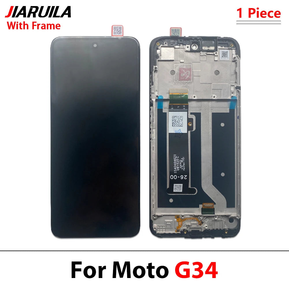 LCD For Motorola Moto G04 G04s G05 G15 G35 G55 G13 G14 G23 G24 G34 G75 G85 LCD Display Touch Screen Digiziter Assembly Display Motorola phone repair parts