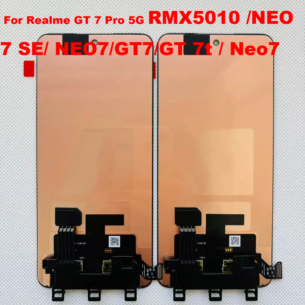 Original For Oppo Realme NEO7 5G LCD RMX5060 Display Screen For Realme GT 7 Pro 5G RMX5010 /NEO 7 SE/ GT7/GT 7T / Neo7 Turbo  OnePlus phone repair parts