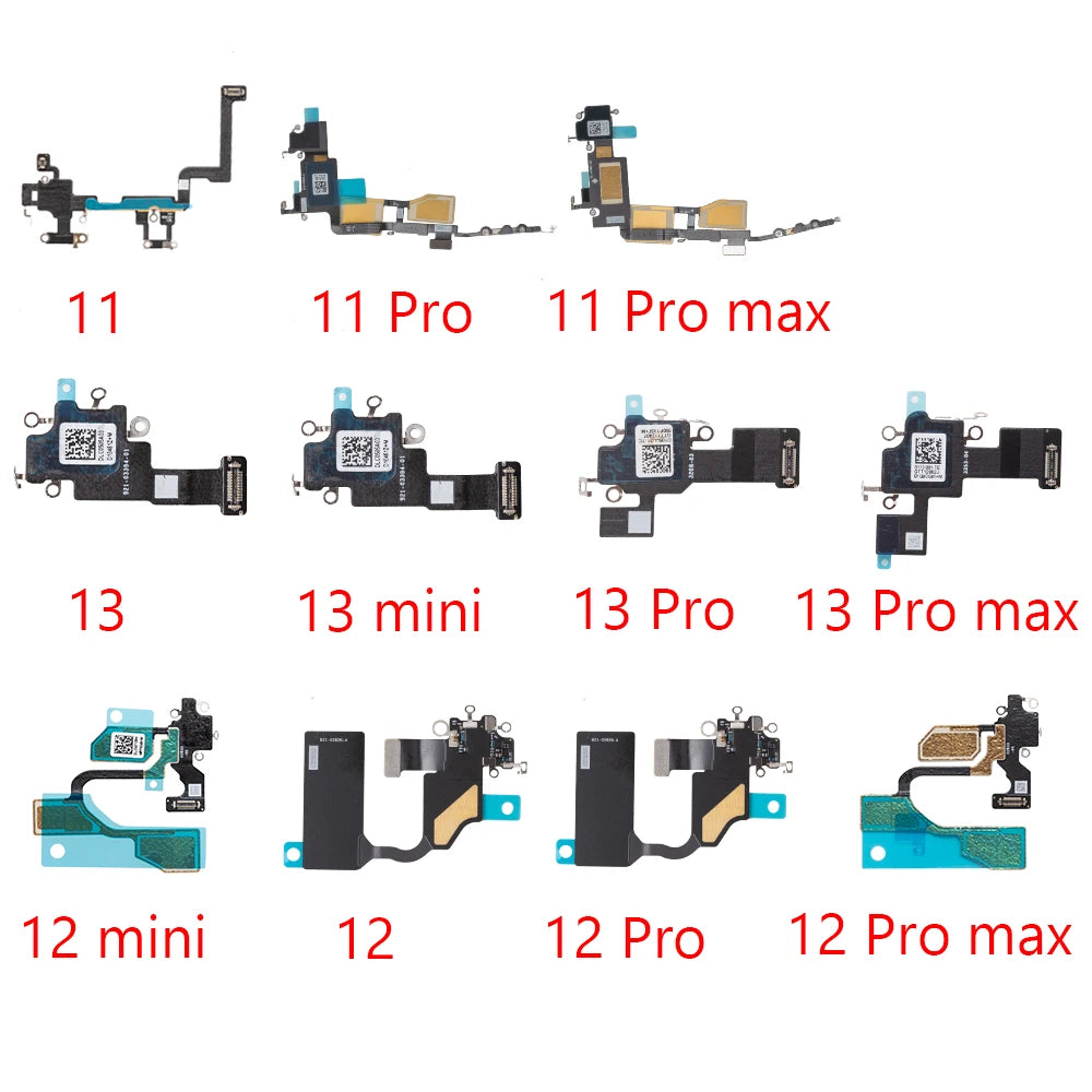 1pcs WiFi Antenna Signal Flex Cable for iPone 13 12 11 Pro Max X XS XR Mini Wireless Wi-Fi Ribbon Parts iPhone phone repair parts
