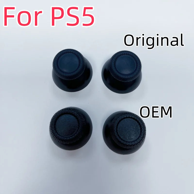 10pcs/lot Original New for Ps5 Gamepad Controller 3D Analog Button Thumb Stick Joystick Thumbstick Mushroom Cap Game console repair parts