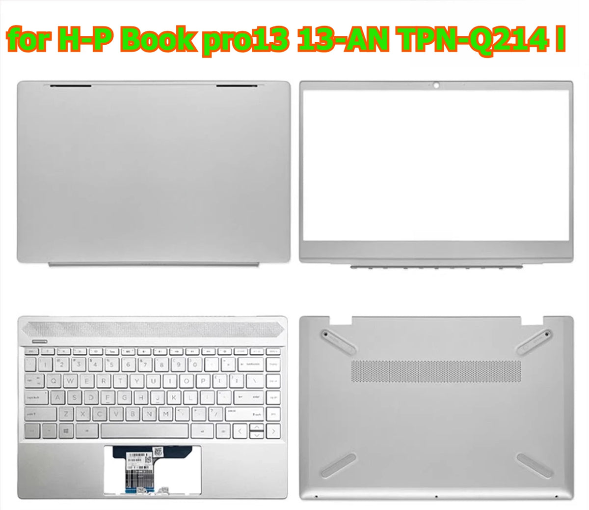 Cover case for HP Book pro13 13-AN TPN-Q214 lcd back housing bezel frame upper topcase palmrest buttom hinge shell cover HP laptop repair parts