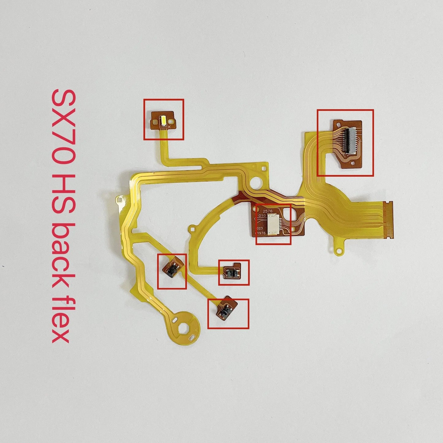 New SX70 Lens Back Rear Flex Cable with Full IC for Canon Camera Lens SX70HS Replacement Parts  Digital Camera repair parts