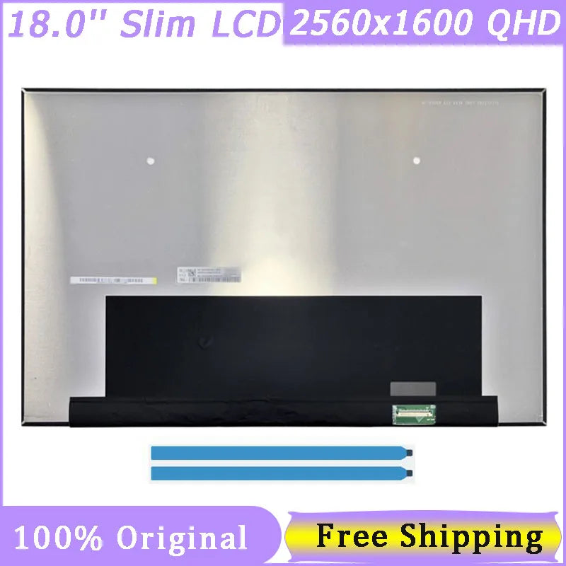 18 Inch Slim 40 Pin Laptop Screen NE180QDM-NZ2 V8.0 NE180QDM NZ2 2560×1600 QHD IPS 240HZ 99% DCI-P3