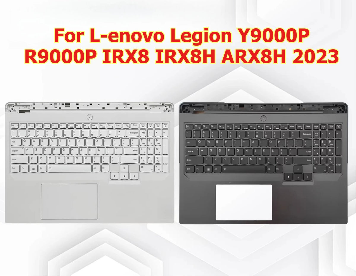 Upper case keyboard for Lenovo Legion Y9000P R9000P IRX8 IRX8H ARX8H 2023  topcase palmrest C shell cover touchpad assembly Lenovo laptop repair parts