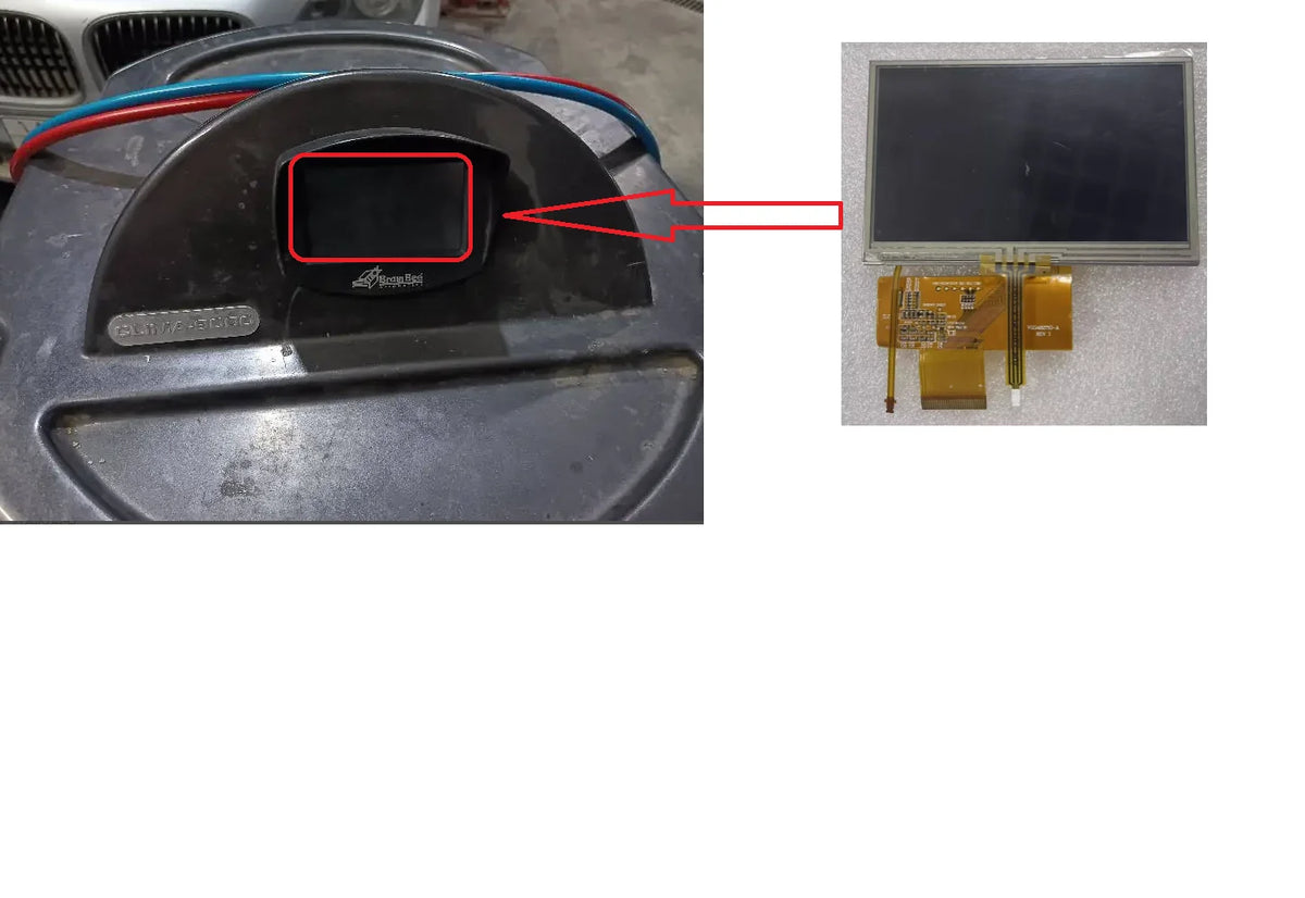 Lcd Display For Brain Bee Clima 9000 Panel screen with Touch panel Repair Replace Digitizer Other Brand tablet repair parts