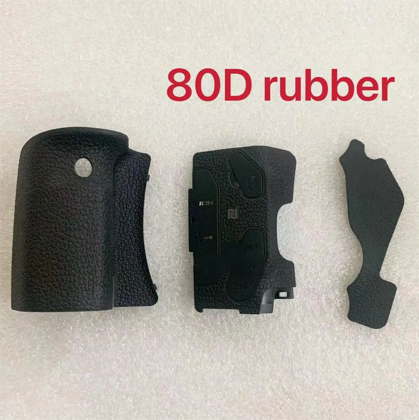 New Rubber Set for Canon 80D Camera Repair Parts Hands Rubber USB Cover Thumb Rubber Digital Camera repair parts