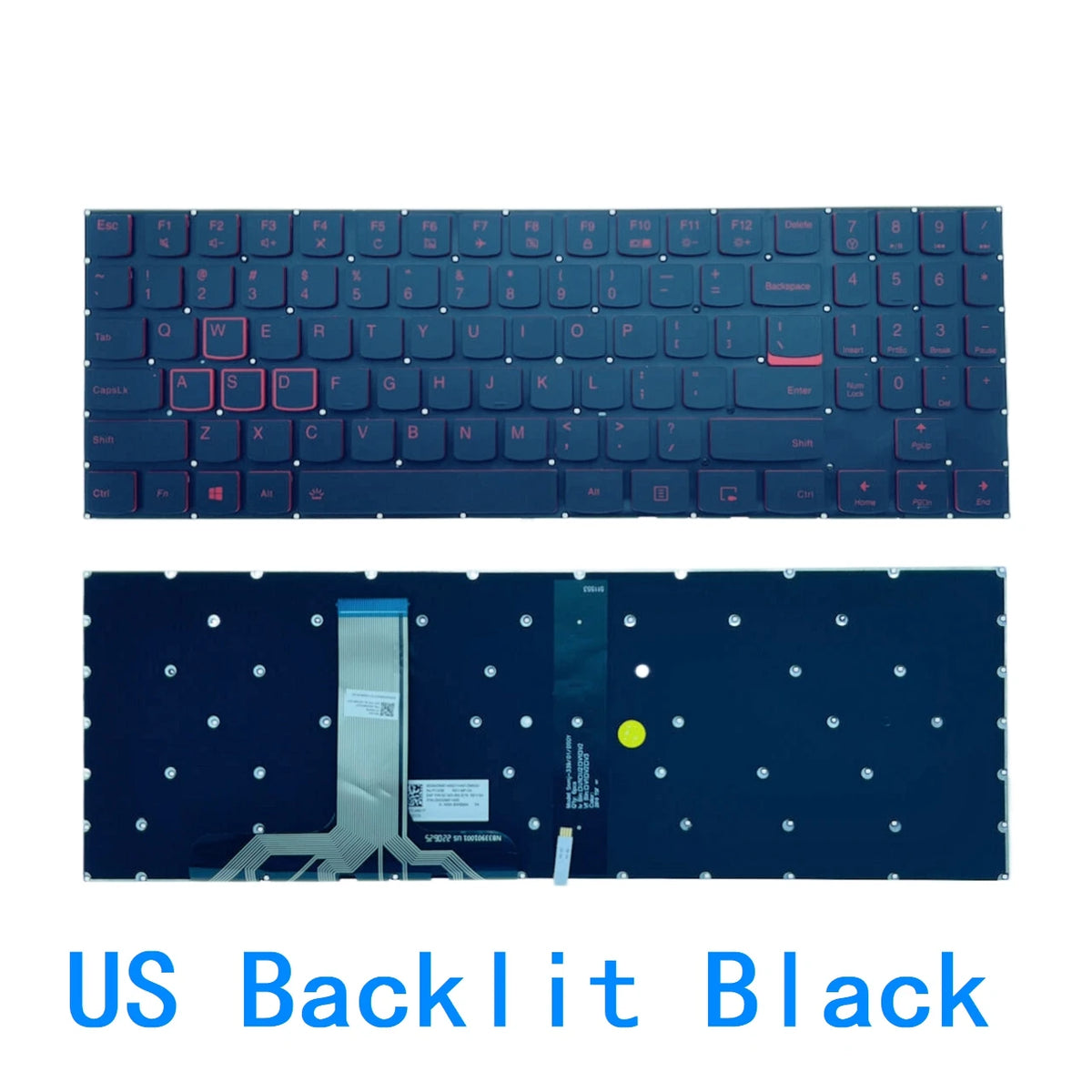 New US Russian Spanish language  Backlit Keyboard For Lenovo Legion Y520 Y520-15IKB Y720 R720 R720-15IKB Y720-15IKB 15 15IKB Lenovo laptop repair parts