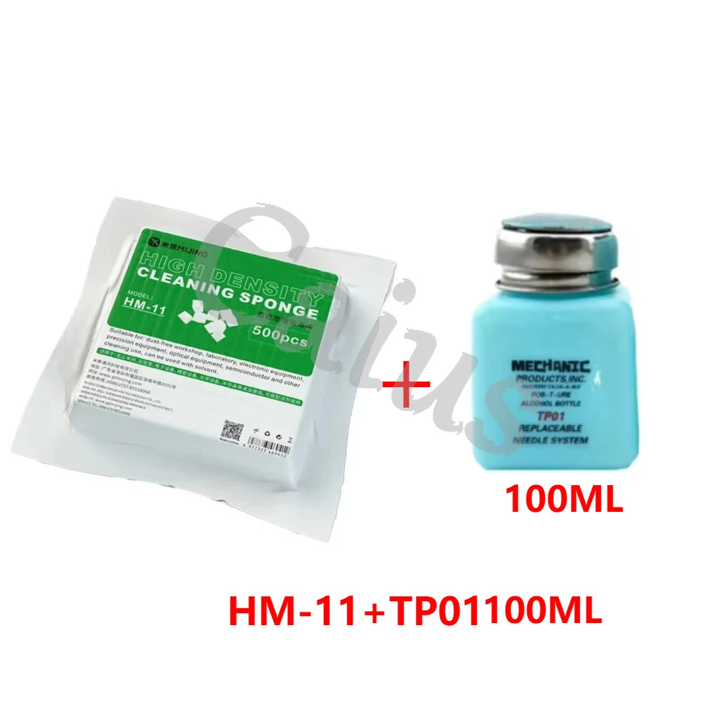 MIJING HM-11 Nano Cleaning Sponge for Mobile Phone Rear Glass/Screen/Frame/Camera Module Cleaning Without Residue Removal Tools Professional Repair Tools
