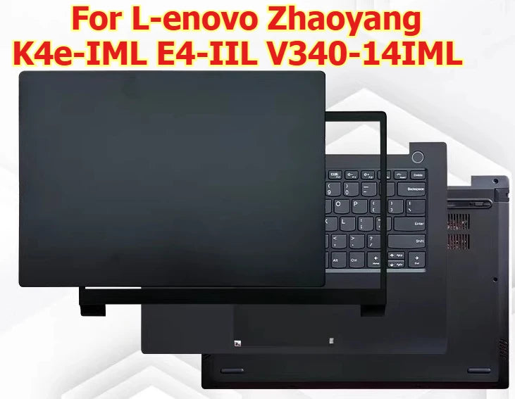 Upper case keyboard for Lenovo K4e-IML E4-IIL V340-14IML hinge topcase palmrest C shell keyboard cover bezel frame shell Lenovo laptop repair parts