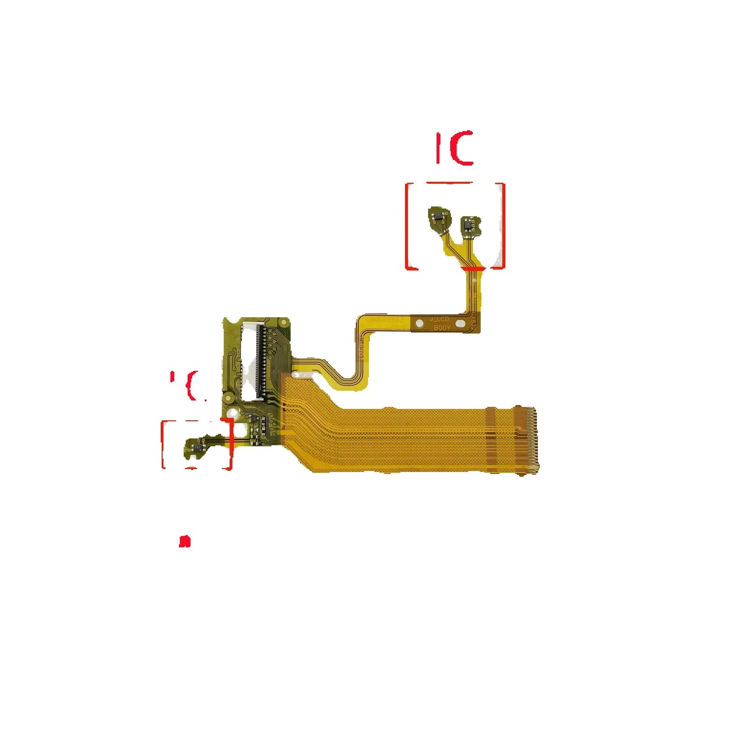 NEW For Fuji Fujifilm X-S10 XS10 Back Cover LCD Flex Cable Digital Camera Repair Part Digital Camera repair parts