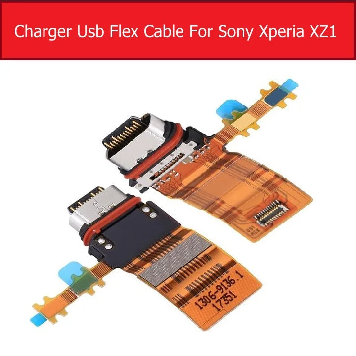 USB Charging Port Board For Sony Xperia XZ/ XZS/XZ Premium XZ1/XZ1 Compact mini Charger Dock Socket Connector Module Flex Cable Sony phone repair parts