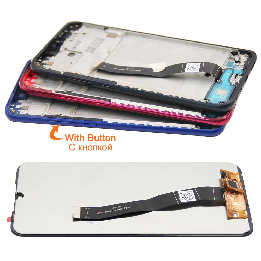 6.26'' Display Screen for Xiaomi Redmi 7 Lcd Display Touch Screen Digitizer Assembly with Frame for Redmi 7 M1810F6LG M1810F6LH Xiaomi phone repair parts