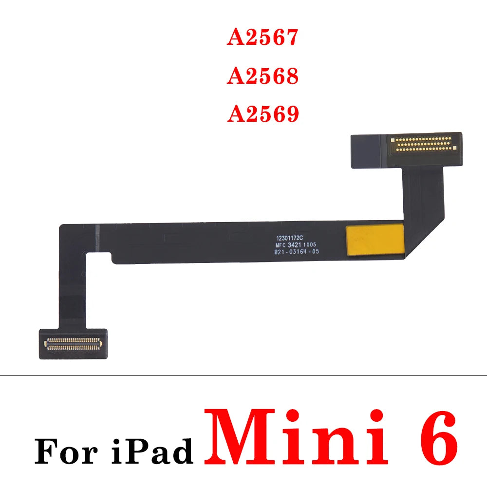 LCD Display Connecting Ribbon Flex Cable For iPad Mini 1 2 4 5 6 A1432 A1454 A1455 A1489 A1490 A1599 A1600 A1538 A1550 A2124 iPad tablet repair parts