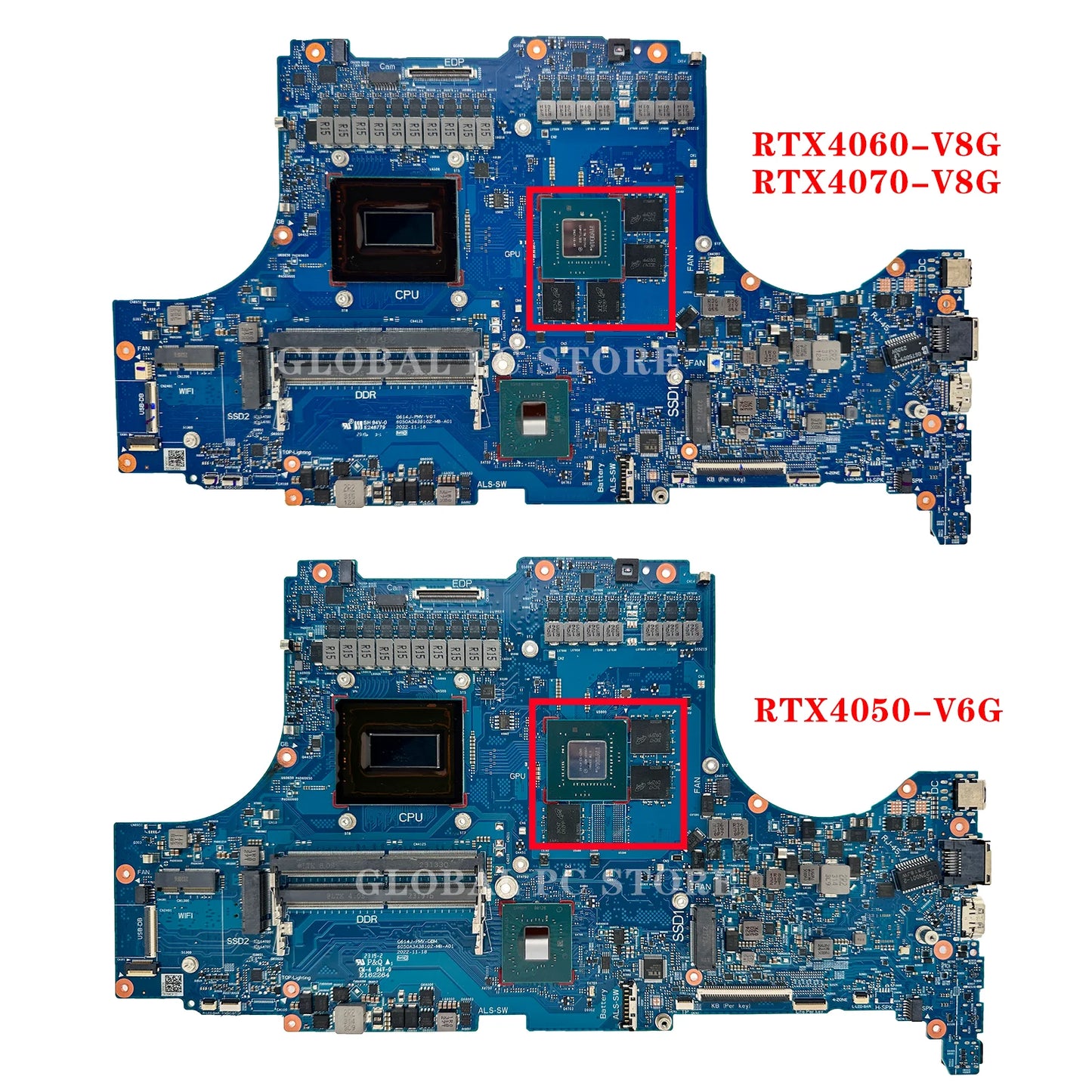 Motherboard G614J G814J G614JV G614JI G614JU G814JV G814JI G814JU G614JVR G614JIR G814JVR G814JIR Mainboard For ASUS Laptop ASUS laptop repair parts