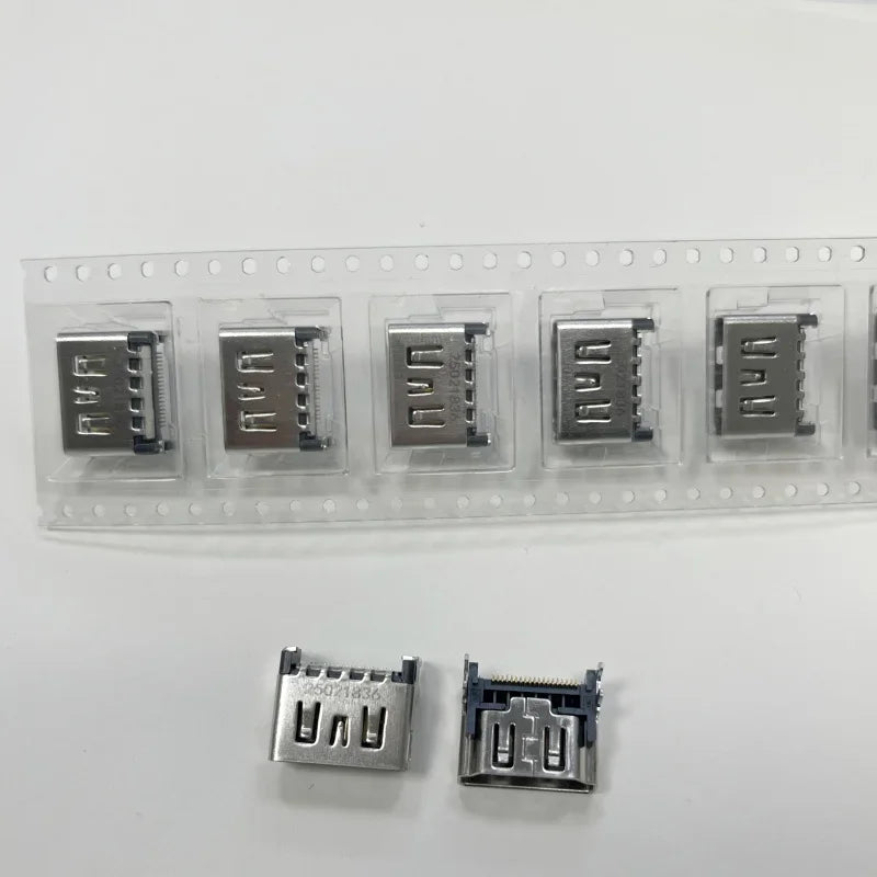 20pcs Original New with Code for PS5 HDMI-compatible Port Socket Interface Connector for Sony PlayStation 5 Console  Game console repair parts