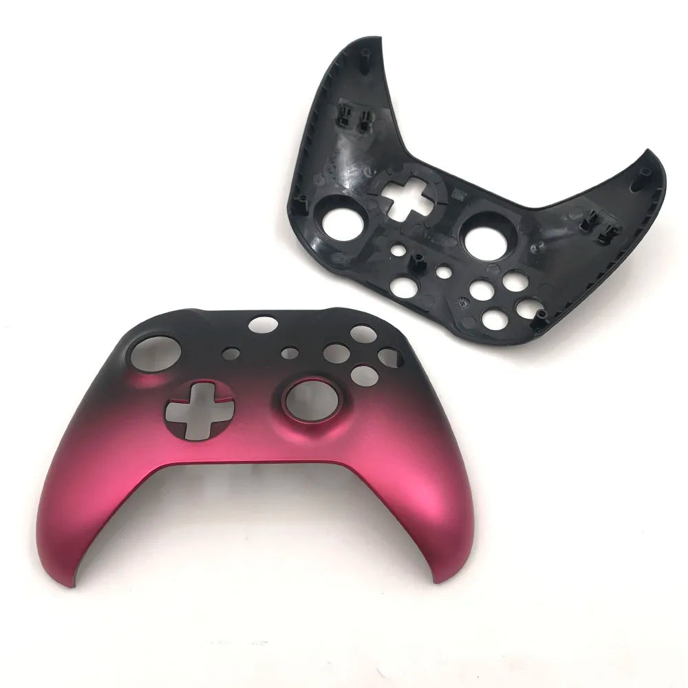 Original For Xbox One Slim ONE S Controller Faceplate Shell Front Housing Shell Camouflage Replacement Part Game console repair parts