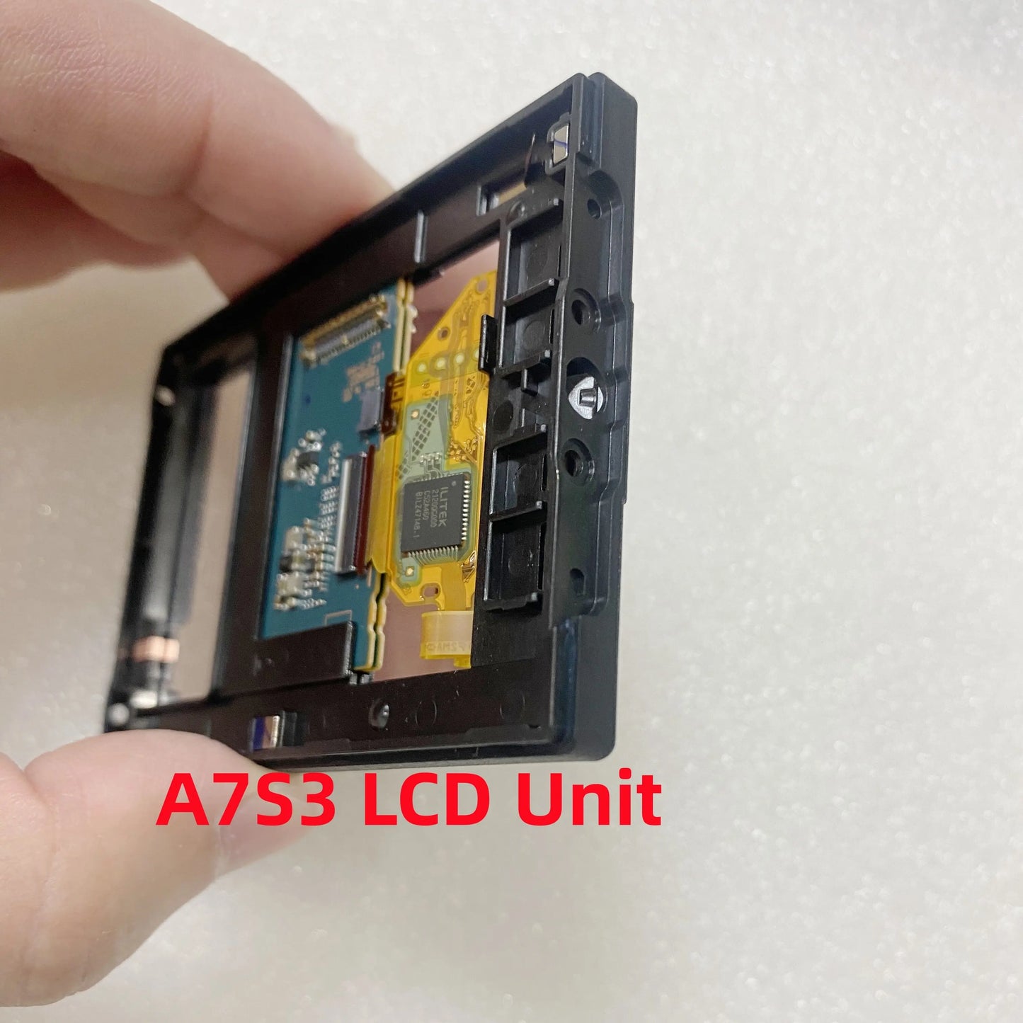 Original LCD Screen Unit With Touch and Backlight for Sony A7S3 A7S Markiii LCD Display with Frame LCD Board Replacement Part Digital Camera repair parts