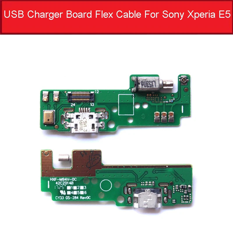 USB Charger Board For Sony Xperia E5/L1/X/X Performance/X Compact USB Charging Dock Connector Flex Cable Rempacement repair Sony phone repair parts