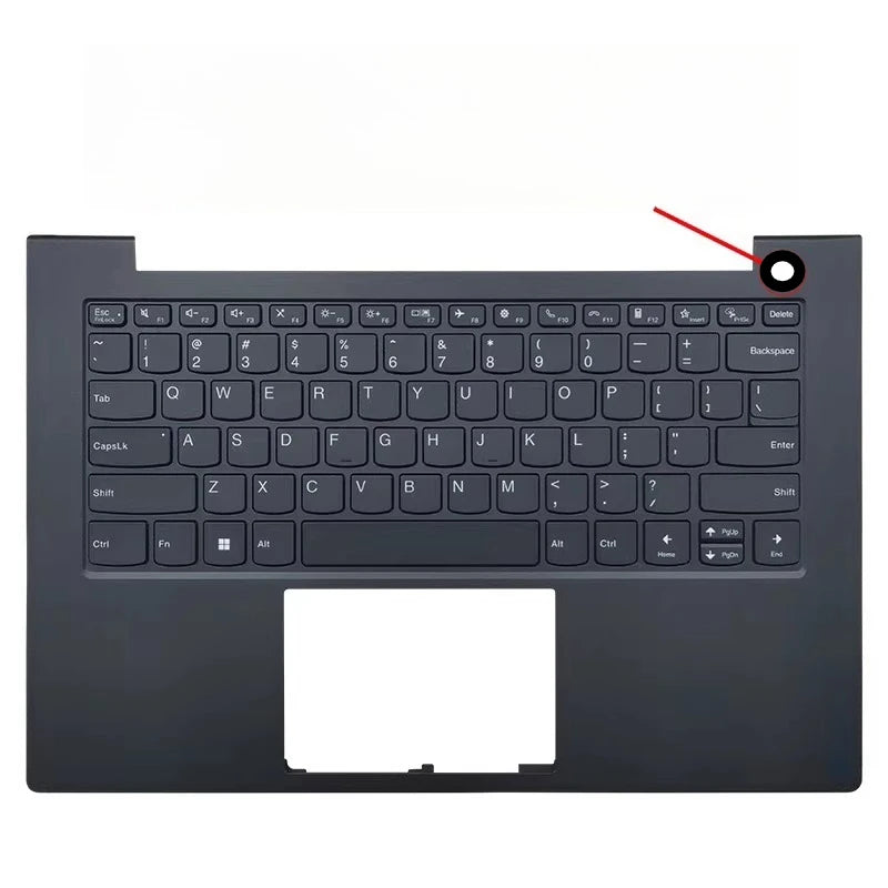 Upper case keyboard for Lenovo K4E-ITL K4E-ARE IAP ABA ACL topcase palmrest C shell keyboard cover touchpad assembly Lenovo laptop repair parts
