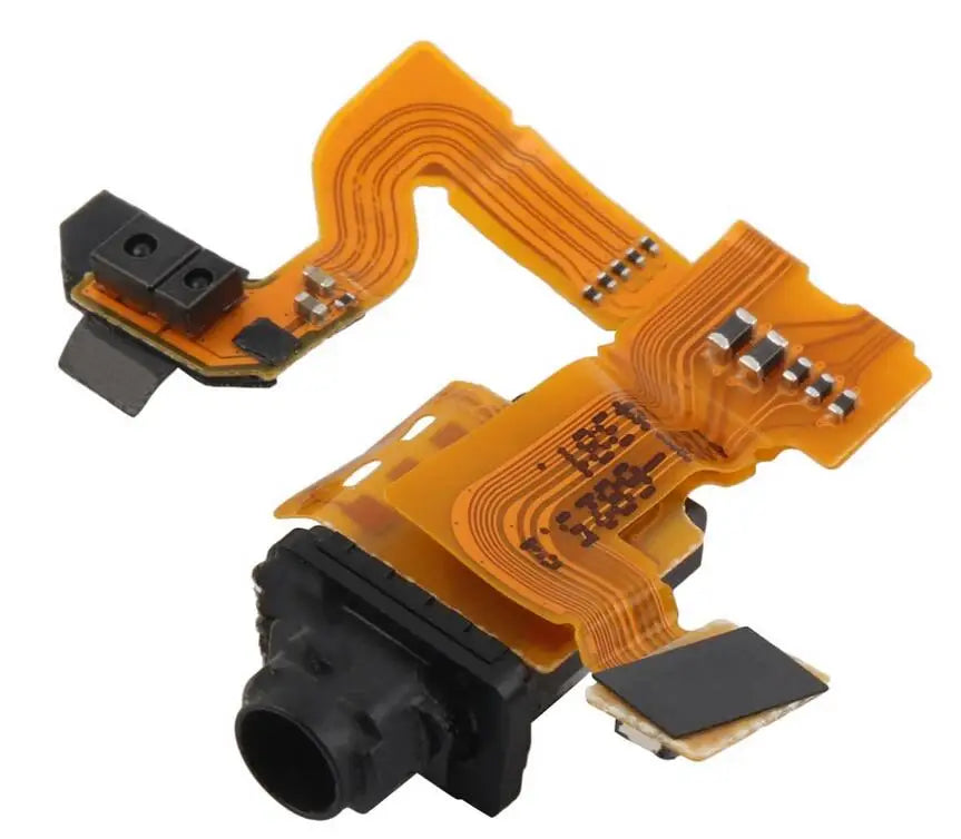 NWT Earphone port & Audio Jack flex cable For Sony Xperia z3 compact z3 mini M55W D5803 D5833 light Proximity sensor flex cable Sony phone repair parts