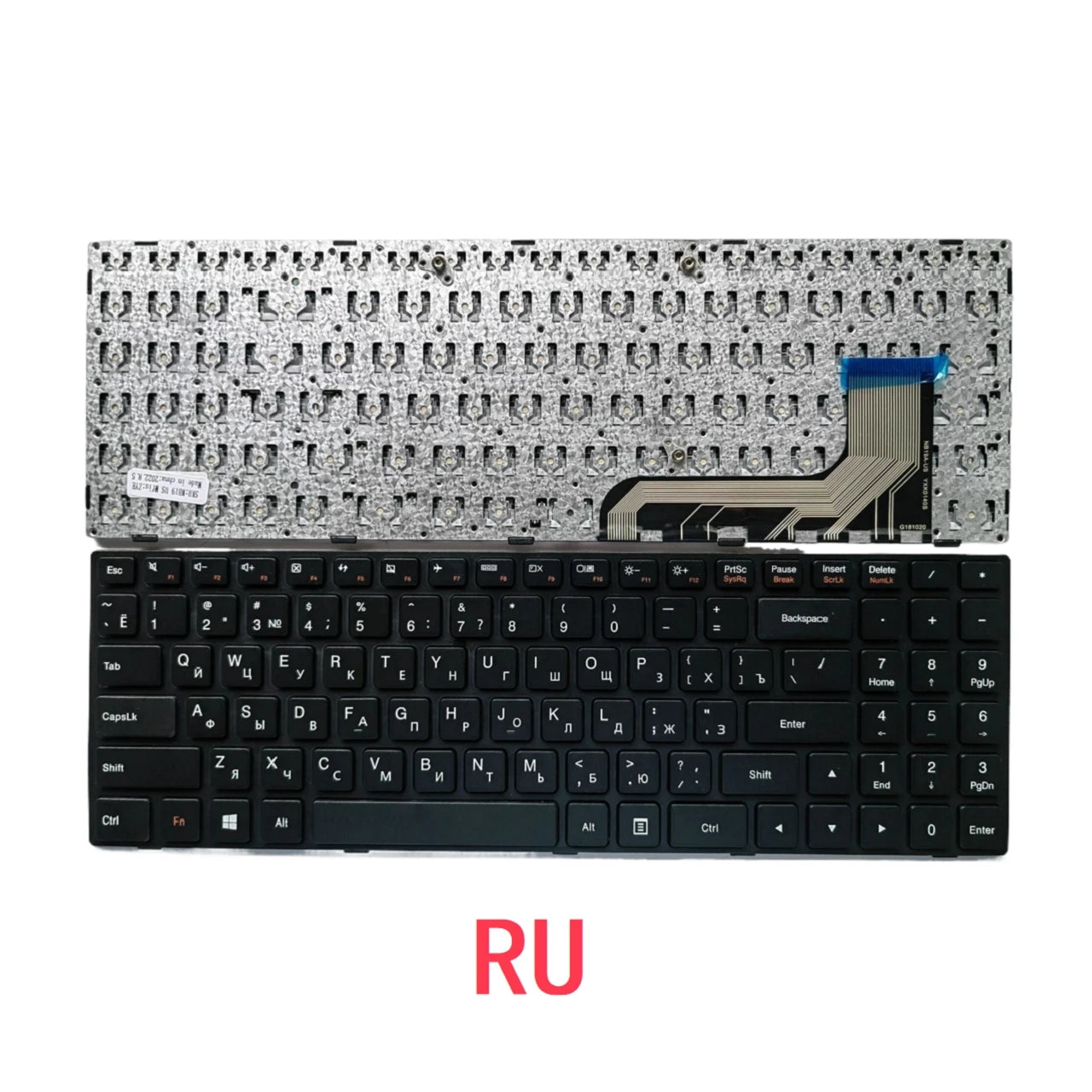 New US Russian Spanish Arab Brazil Laptop Keyboard For Lenovo Ideapad 100-15 100-15IBY 100-15IB B50-10 Notebook PC Replacement Lenovo laptop repair parts
