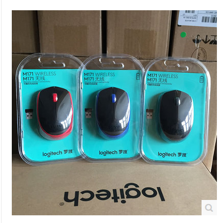 Boxed genuine, Logitech M170 wireless mouse M171 upgraded version computer office M172 joint guarantee for 1 year