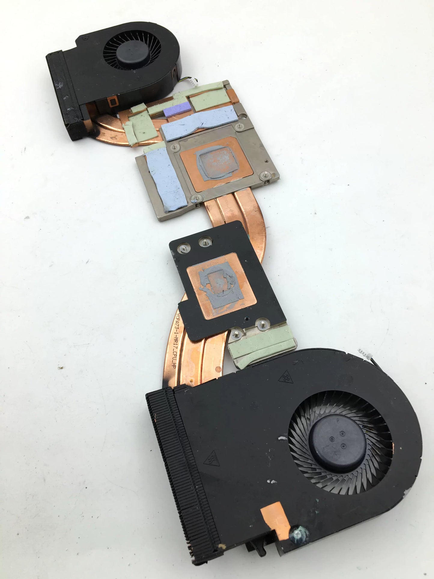 Dell Dell 7710 M7710 Fan Cooler 0YJNJK 0VNPPK 0X2CHF 0Y7WW5