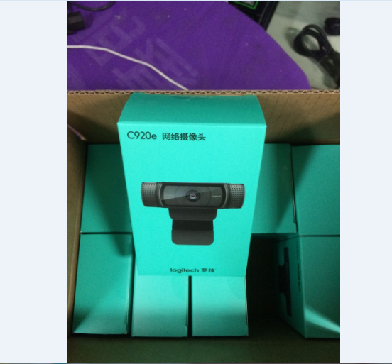 Boxed sealed National Bank, Logitech C920e video live high definition webcam, joint guarantee for 2 years