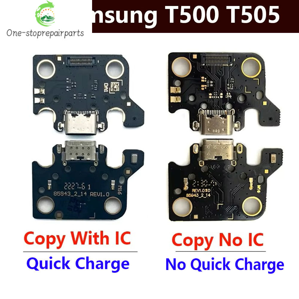 New USB Charging Dock Port Jack Connector Charge Board Flex Cable For Samsung Tab A7 10.4 2020 T500 T505 SM-T500 Samsung phone repair parts