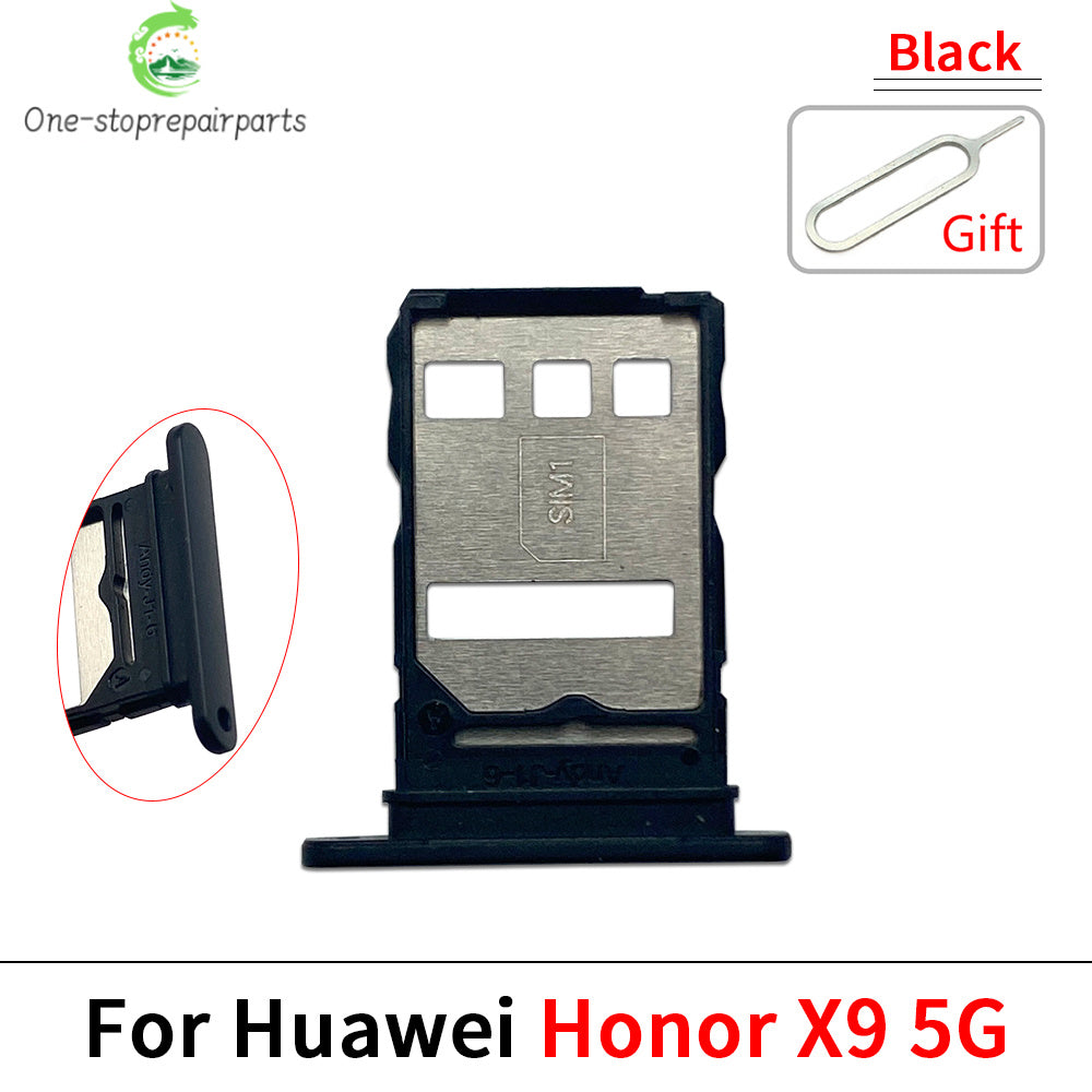 10Pcs/Lot, New SIM Card Tray Slot Holder Adapter Accessories For Huawei Honor X9 X9A X9B 4G 5G Repair Parts Huawei phone repair parts