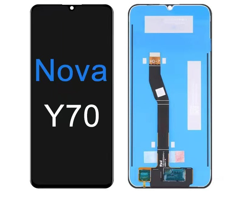 LCD touch screen assembly for HUAWEI nova Y70   display LCD digitizer glass panel display