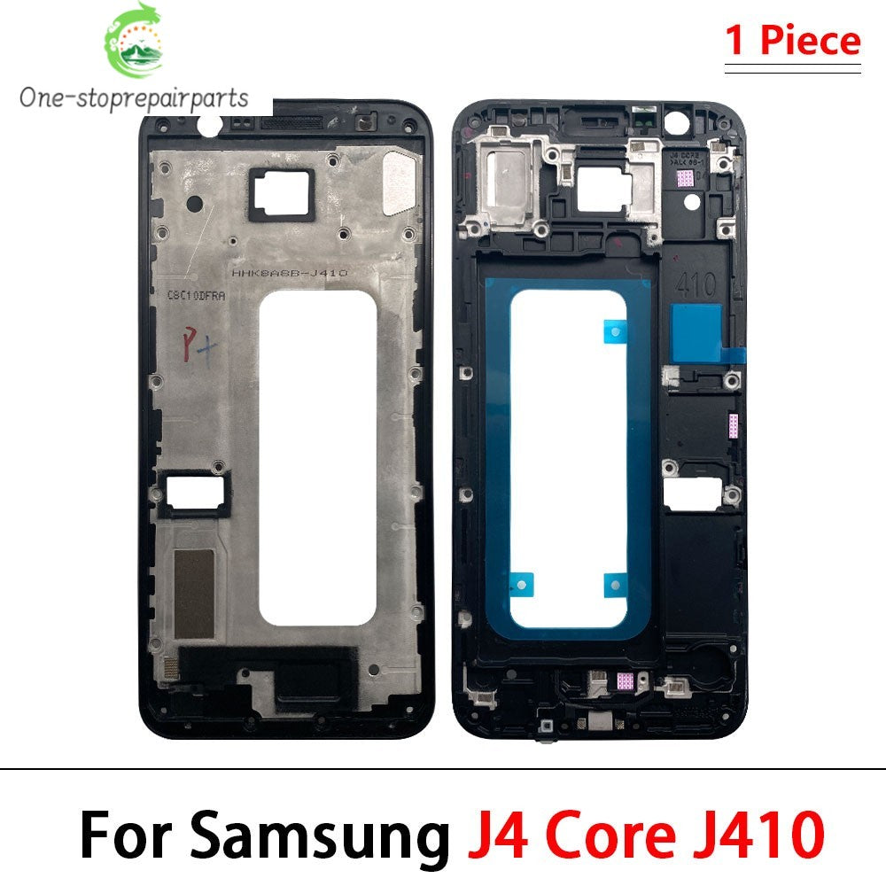 Middle Frame Front Bezel Cover Chassis Housing Back Plate LCD Holder For Samsung J4 J5 J6 J7 Prime Plus Core 2017 J530 J730 J610 Samsung phone repair parts