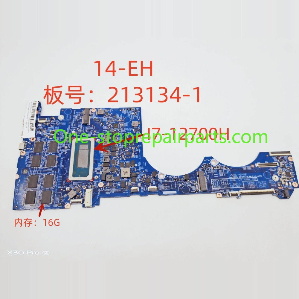 Motherboard for HP Pavilion Plus TPN-W154 14-EH N10386-001 N16475-001 213134-1 i7-12700H CPU 16G main system board