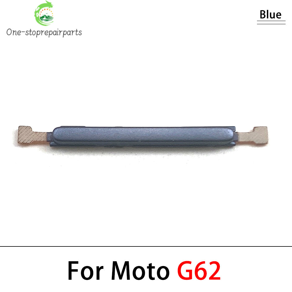 For Motorola Moto G22 G32 G52 G62 G72 G82 5G Side Key Power and Volume Button Replacement Parts Motorola phone repair parts