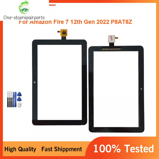 Replacement Touch Screen Digitizer Glass For Amazon Fire 7 12th Gen 2022 P8AT8Z Tablet repair parts