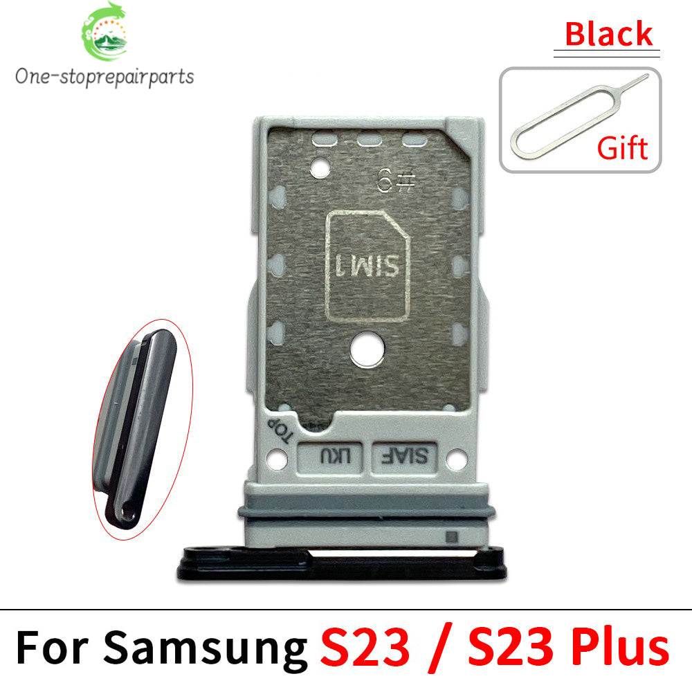 New For Samsung S23 S24 Plus Ultra 5G Dual SIM Card Slot SD Card Tray Holder Adapter