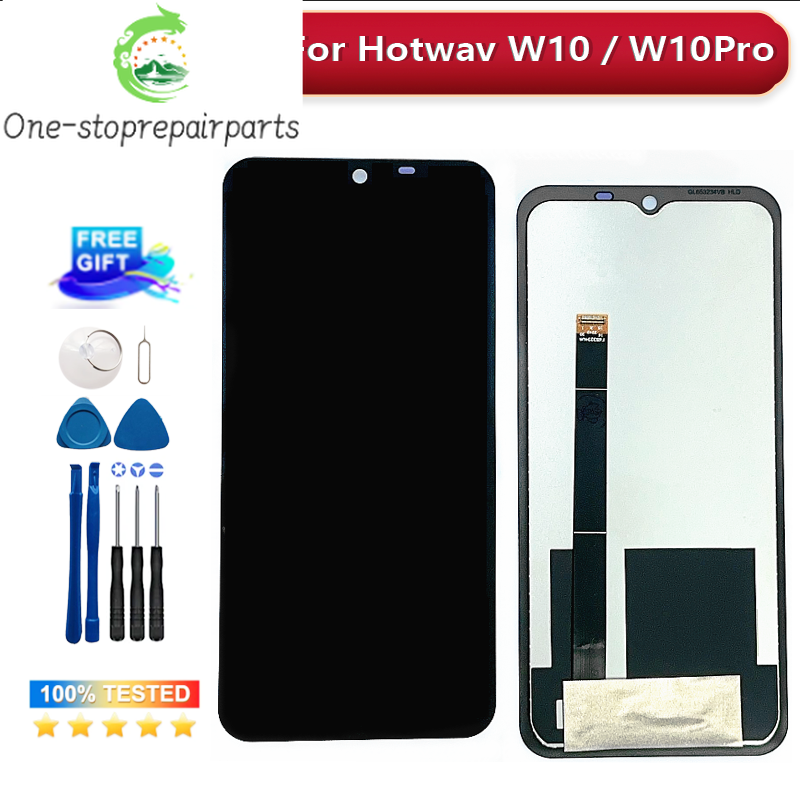 Original New 6.53 inch For Hotwav W10 / W10Pro Lcd Dispaly With Touch Screen Assembly Replacement +tools Other brand Phone repair parts