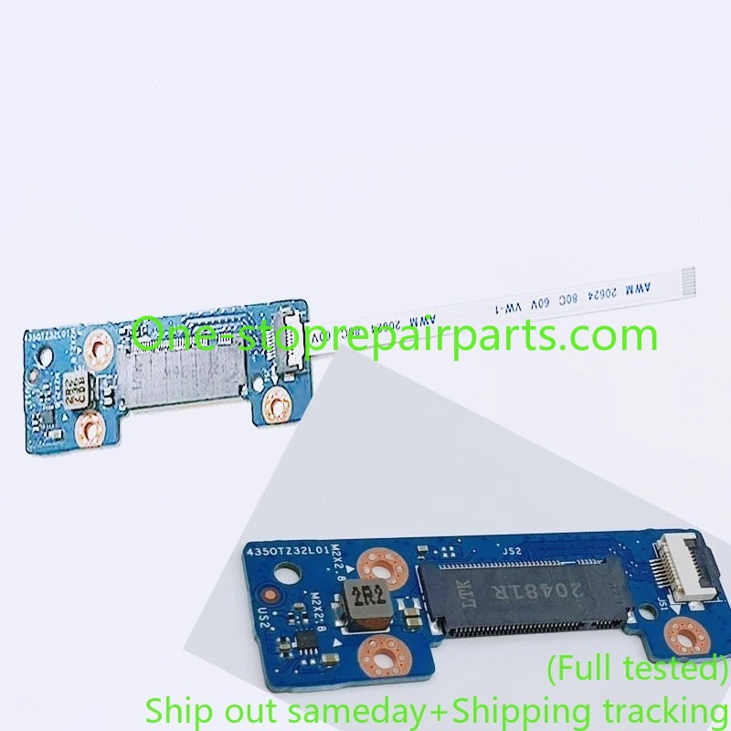 SSD BOARD W/CABLE for HP 15S-DU 15-DU 15-DW 15-GW LS-H326P 4350TZ32L01 SSD Solid state drive connector board L52026-001