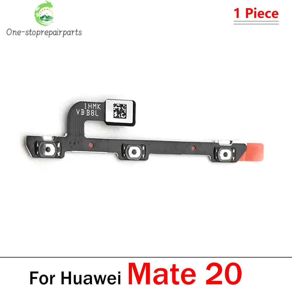 Power Switch On Off Button Volume control Key Button Flex Cable For Huawei Mate 20 30 40 50 60 Pro 50E Huawei phone repair parts