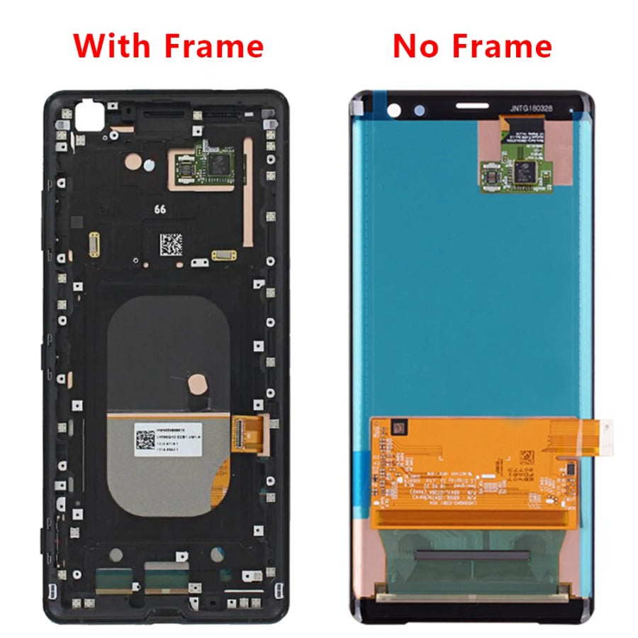 6.0''Original Amoled For SONY Xperia XZ3 LCD Display Touch Screen Digitizer H9436 H8416 H9493 With Frame LCD For Sony XZ3 lcd Sony phone repair parts