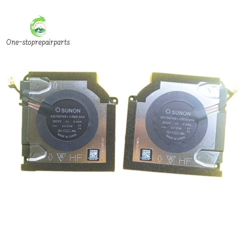 New Original LAPTOP CPU GPU Cooling Fan With Heatsink For Dell Pro Max 16 Premium MA16250 0YRR77 0HK2HR 0X3F1P Dell laptop repair parts